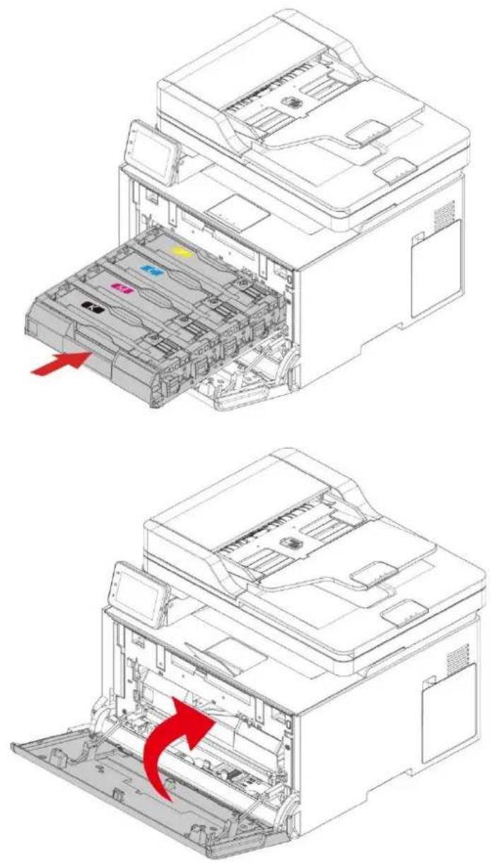 PANTUM CM2100ADN - Remplacement de la cartouche de toner - 6