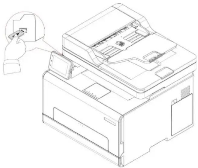 PANTUM CM2100ADN - Scanner à clé U - 1