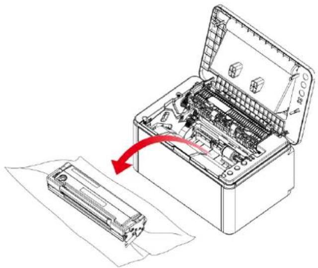 PANTUM BP2300W - Remplacer la cartouche de toner - 1