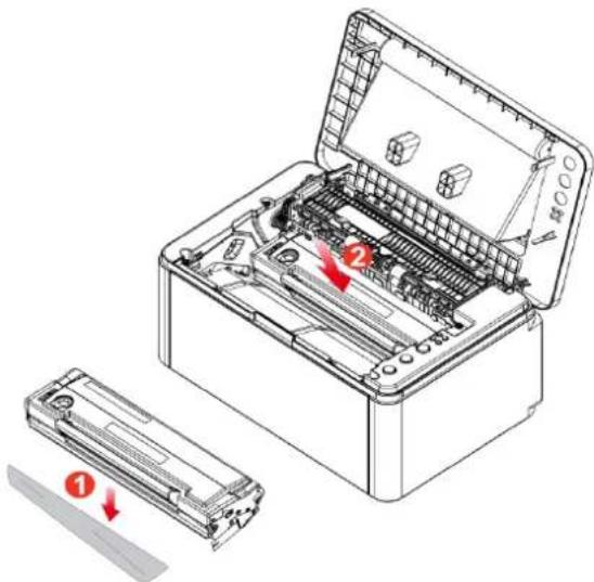 PANTUM BP2300W - Remplacer la cartouche de toner - 3