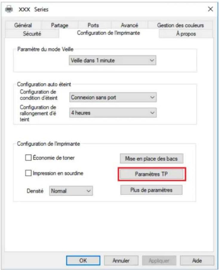 PANTUM CM2100ADW - Définir les paramètres de l'impression par transfert - 1
