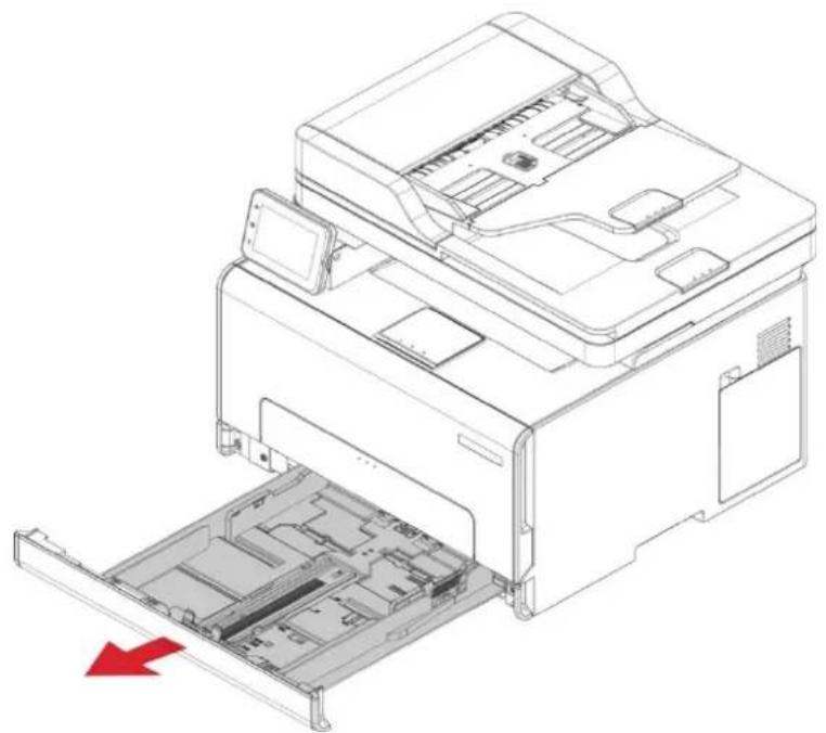 PANTUM CM2100ADW - Remettre le plateau en place - 1
