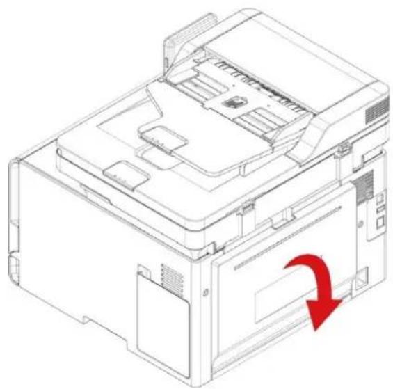 PANTUM CM2100ADW - Bourrage papier dans le bac automatique - 4
