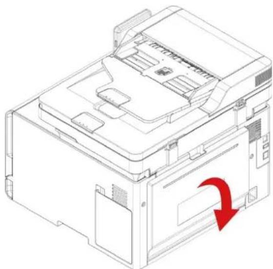 PANTUM CM2100ADW - Bourrage papier dans la couverture arrière - 1