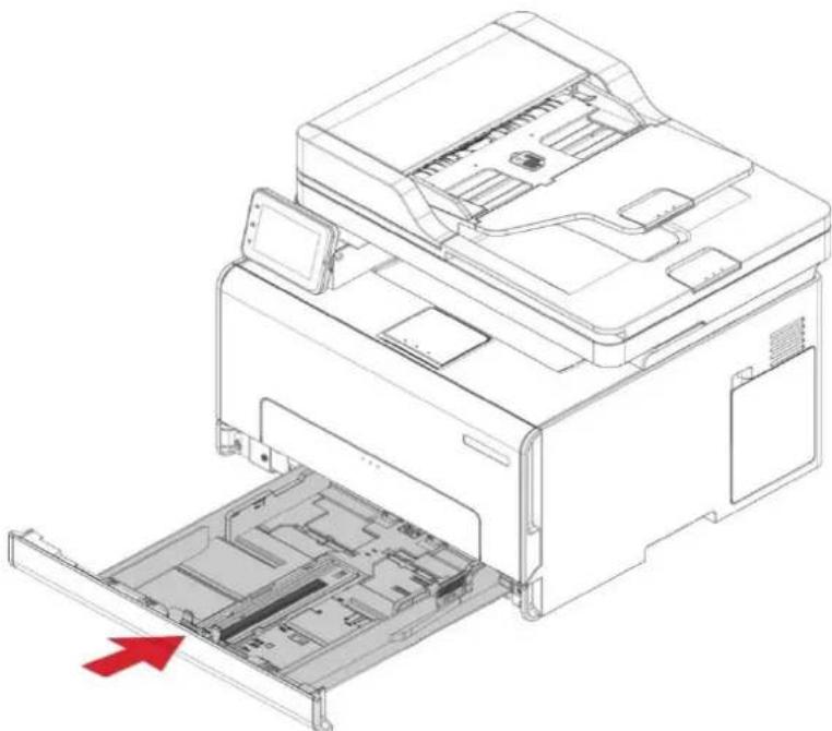 PANTUM CM2100ADW - Remettre le plateau en place - 2