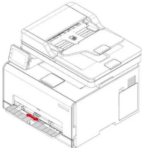 PANTUM CM2100ADW - Chargement dans le bac d'alimentation standard - 5