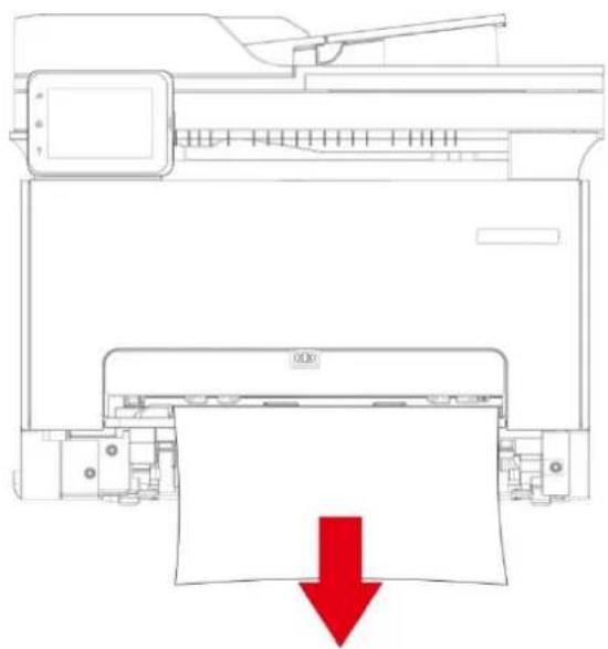 PANTUM CM2100ADW - Des bourrages de papier se sont produits dans le bac d'alimentation manuelle - 2