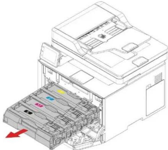 PANTUM CM2100ADW - Remplacement de la cartouche de toner - 2
