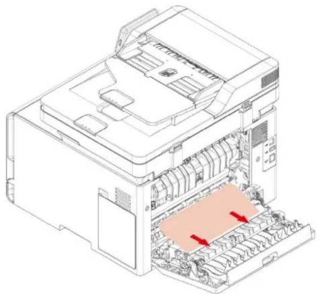 PANTUM CM2100ADW - Bourrage papier dans le bac automatique - 5