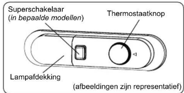AIRLUX ART110 - Thermostatinstelling - 1