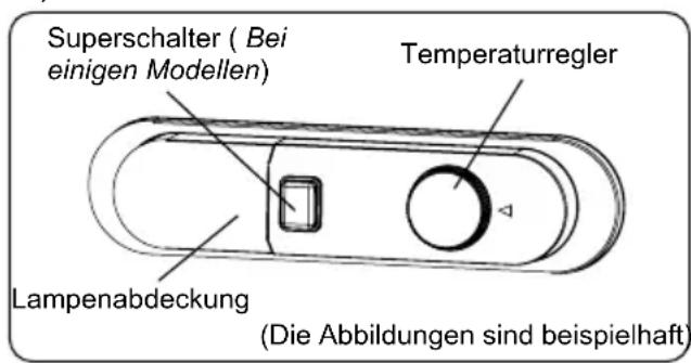 AIRLUX ART110 - Thermostatstellung - 1