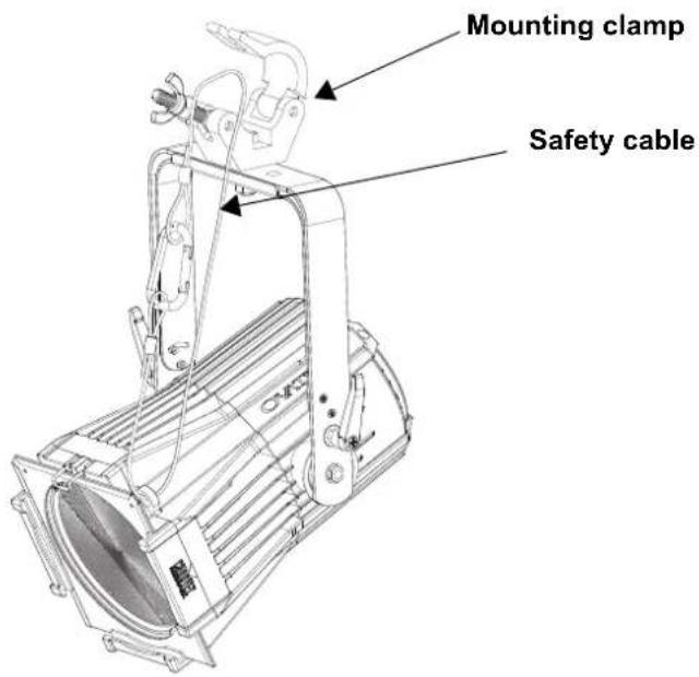 Chauvet Ovation P-56VW - Mounting - 1