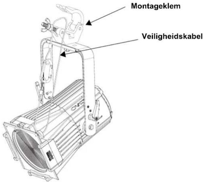 Chauvet Ovation P-56VW - Montagediagram van het product - 1