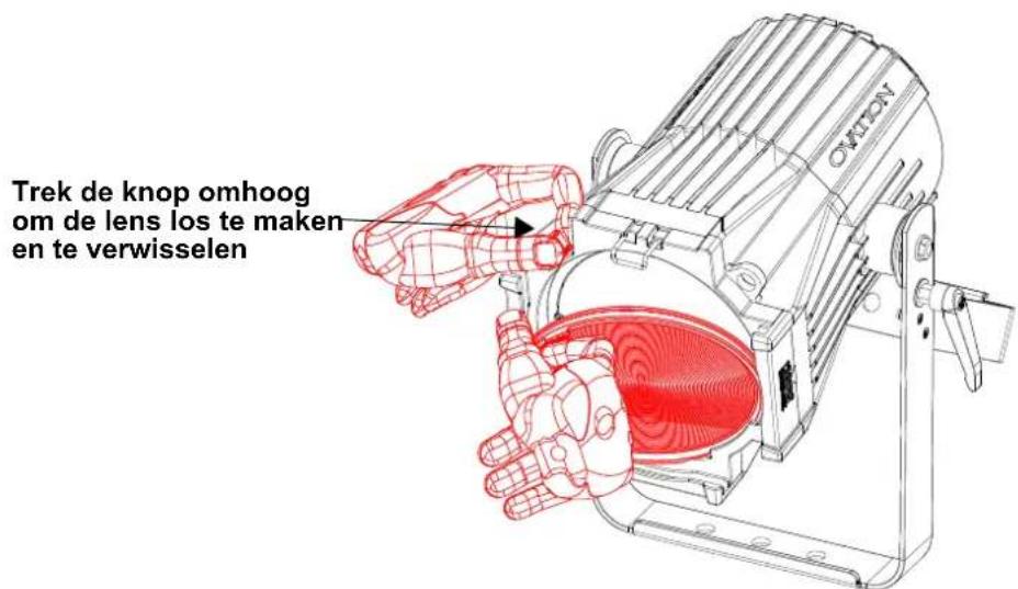 Chauvet Ovation P-56VW - Alternatieve Lenzen - 1