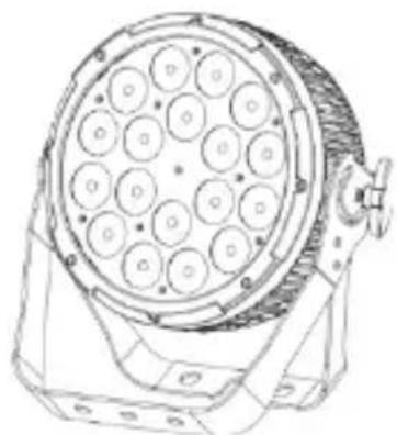 Chauvet COLORdash Par-Quad 18 - Mounting - 2