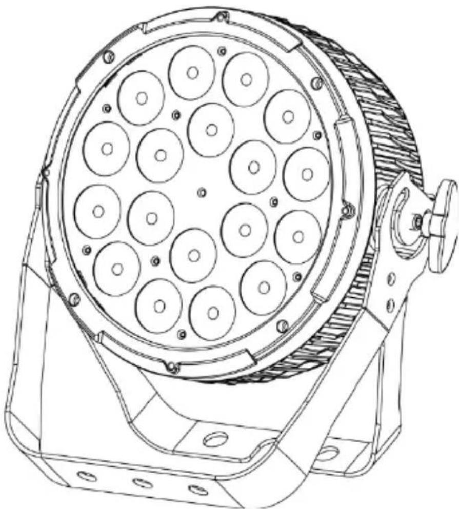Chauvet COLORdash Par-Quad 18 - Quick Reference Guide - 1