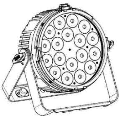 Chauvet COLORdash PAR H18X - Montage - 2