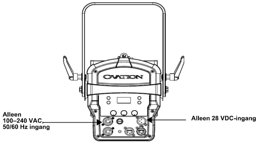 Chauvet Ovation F-415VW - Power Diagram - 1