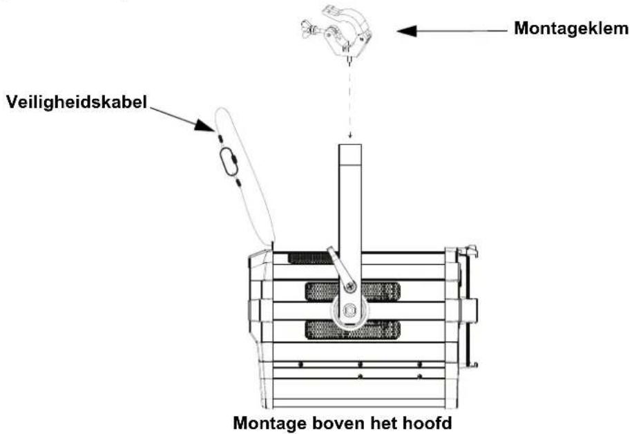 Chauvet Ovation F-915FC - Montagediagram van het product - 1