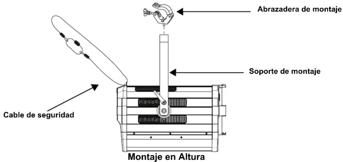Chauvet Ovation F-915VW - Montaje - 1