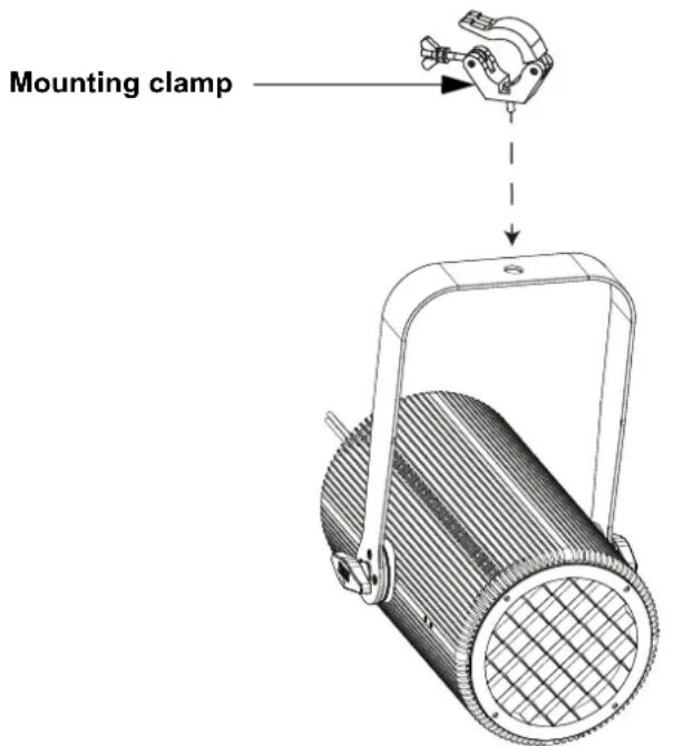 Chauvet Ovation H-265WW - Mounting - 2