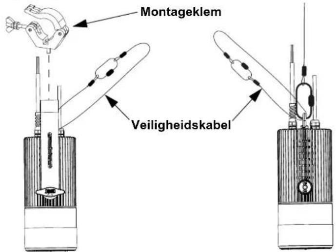 Chauvet Ovation H-55WW - Montagediagram van het product - 1