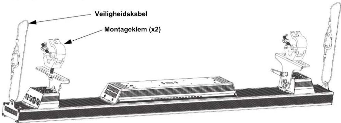 Chauvet Ovation B-2805FC - Montagediagram van het product - 1