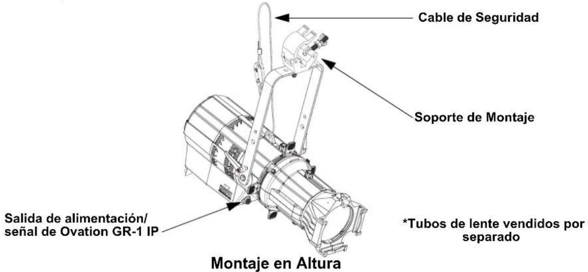 Chauvet Ovation E-260WW IP - Montaje - 1