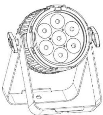 Chauvet COLORdash Par H7X IP - Montage - 2
