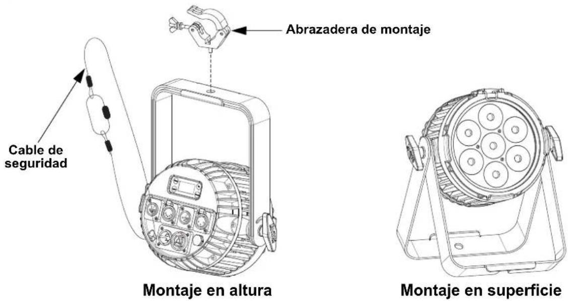 Chauvet COLORdash Par H7X IP - Montaje - 1