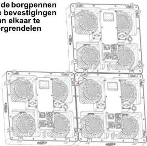 Chauvet STRIKE Array 4 - Montage voor meerdere producten - 4