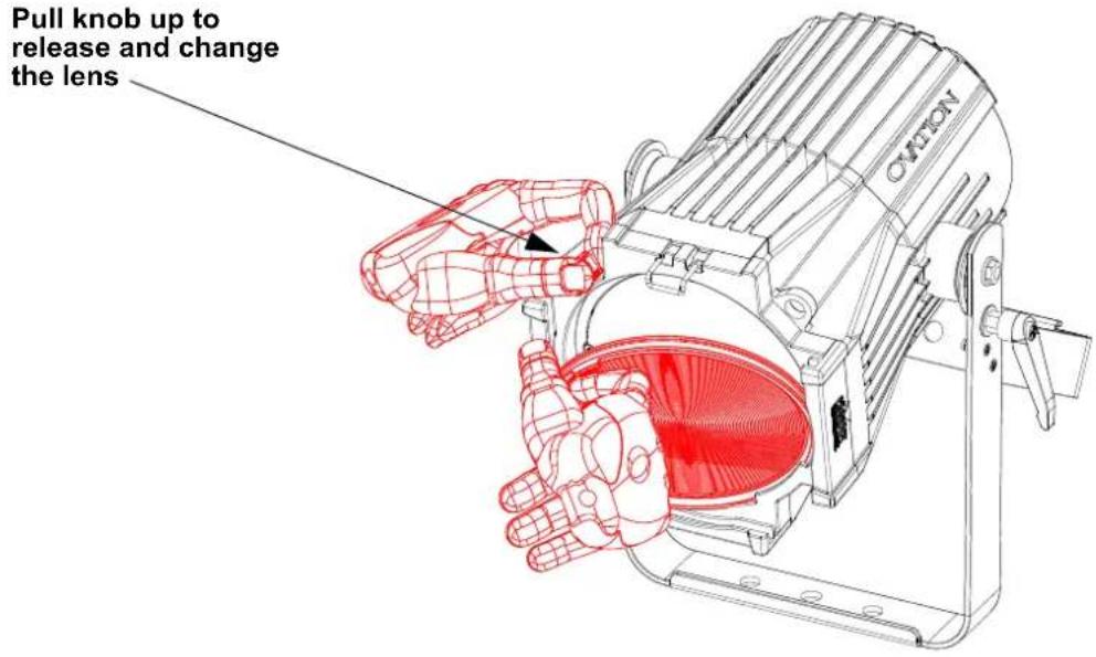 Chauvet Ovation P-56WW - Alternate Lenses - 1