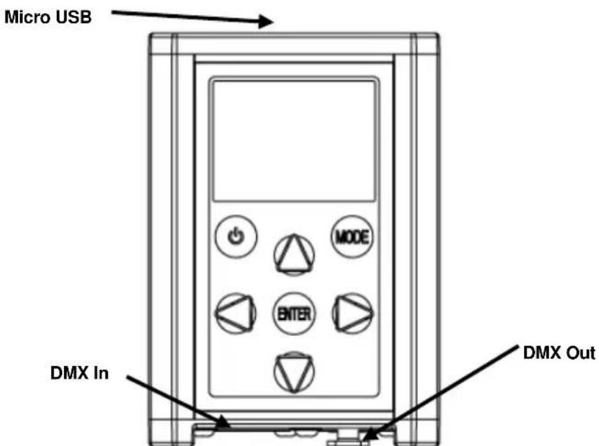 Chauvet RDM2go - Montage diagram van het product - 1