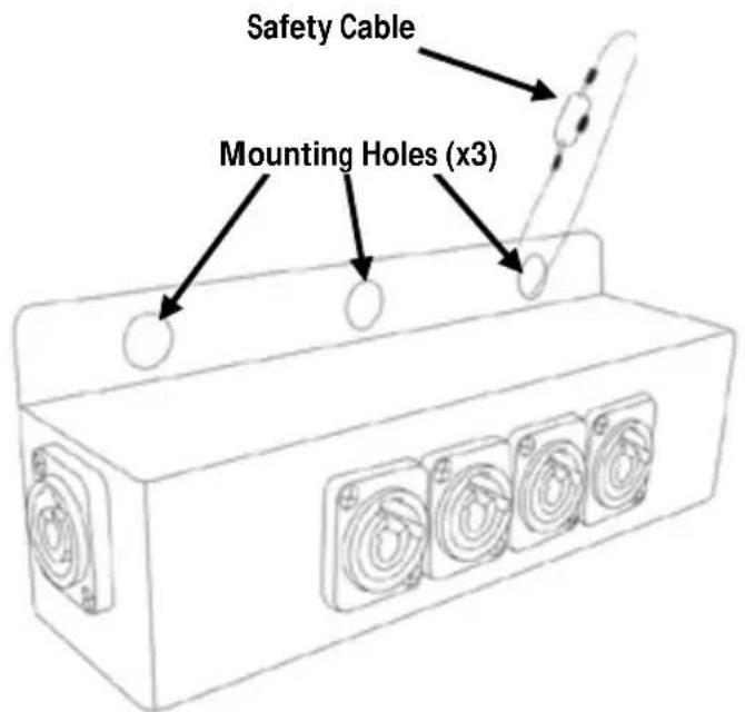 Chauvet PowerStream 4 - Mounting - 1