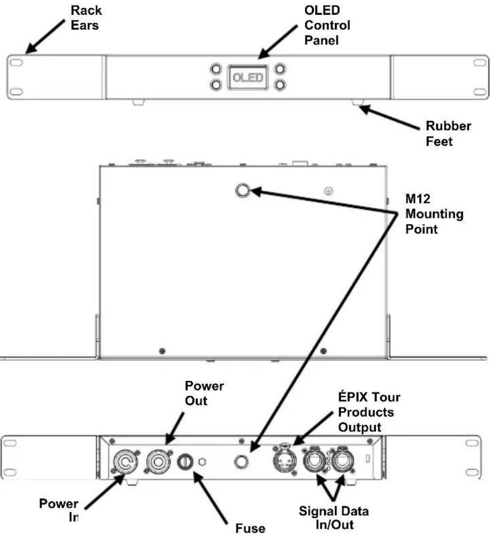 Chauvet ÉPIX Drive 900 - What Is Included - 2