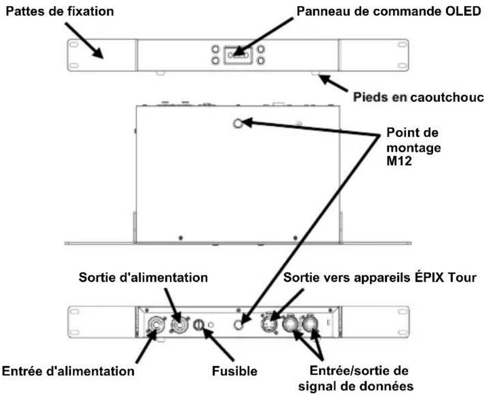 Chauvet ÉPIX Drive 900 - Vue d'ensemble de l'appareil - 1