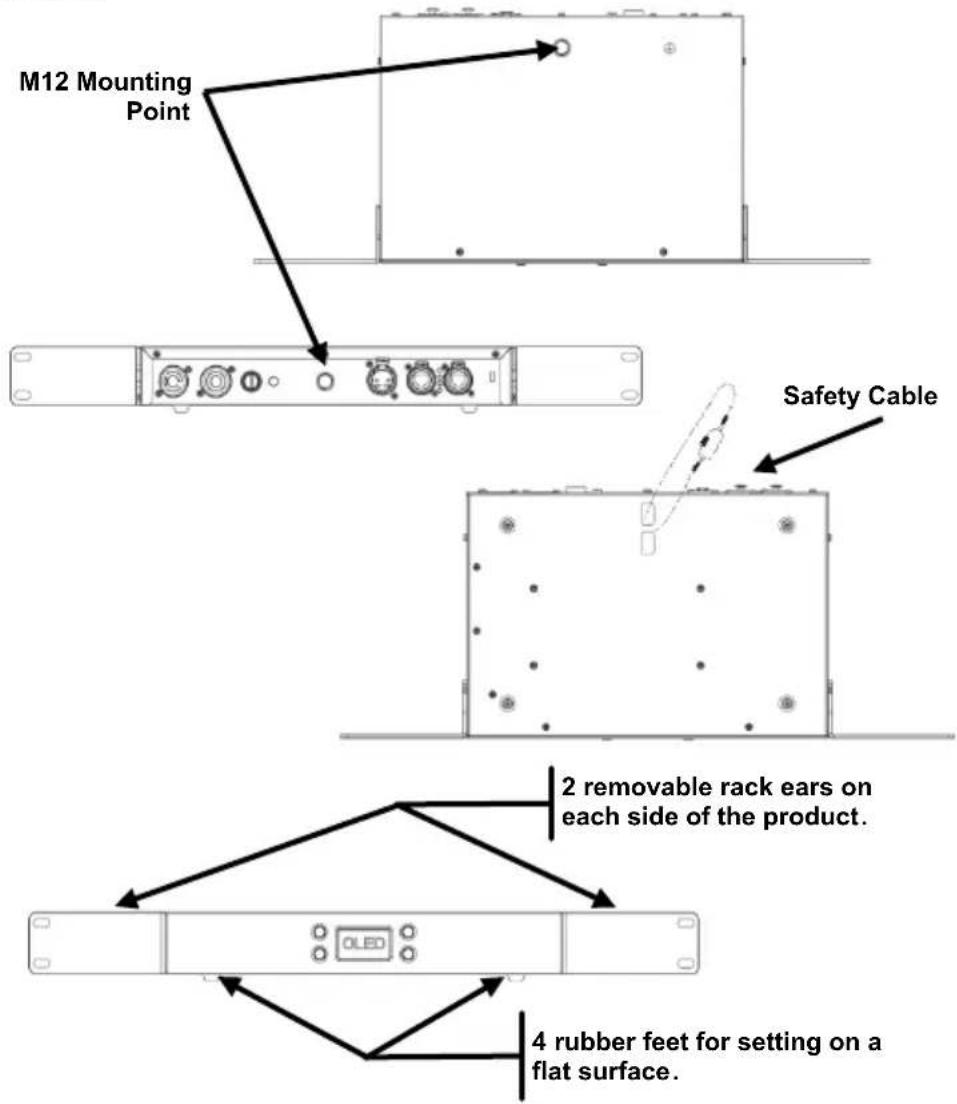 Chauvet ÉPIX Drive 900 - Mounting - 1