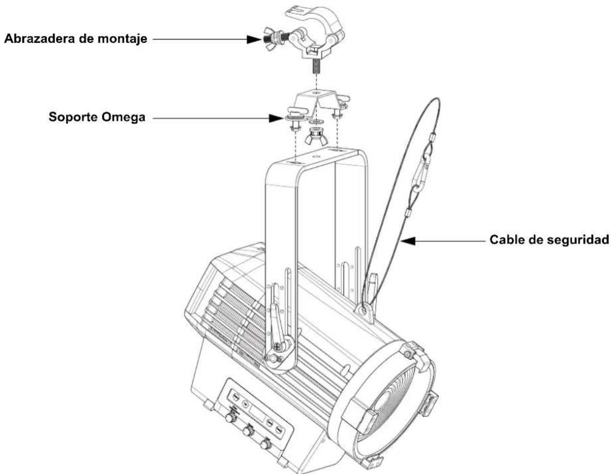 Chauvet Ovation Rêve F-3 IP - Montaje - 1
