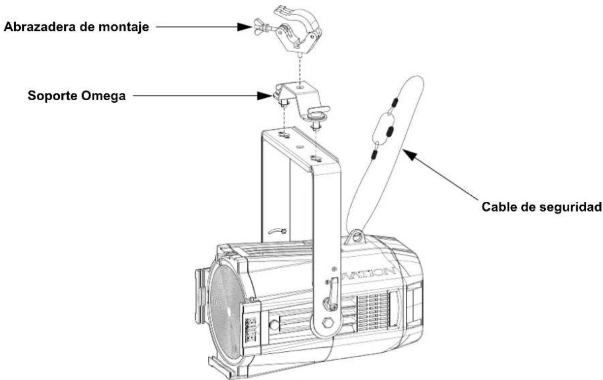 Chauvet Ovation Rêve P-3 IP - Diagrama de Montaje del Producto - 1