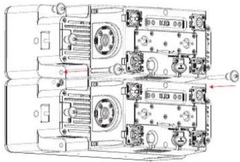 Chauvet STRIKE Bolt 1C - Diagrama de montaje multiproducto - 4
