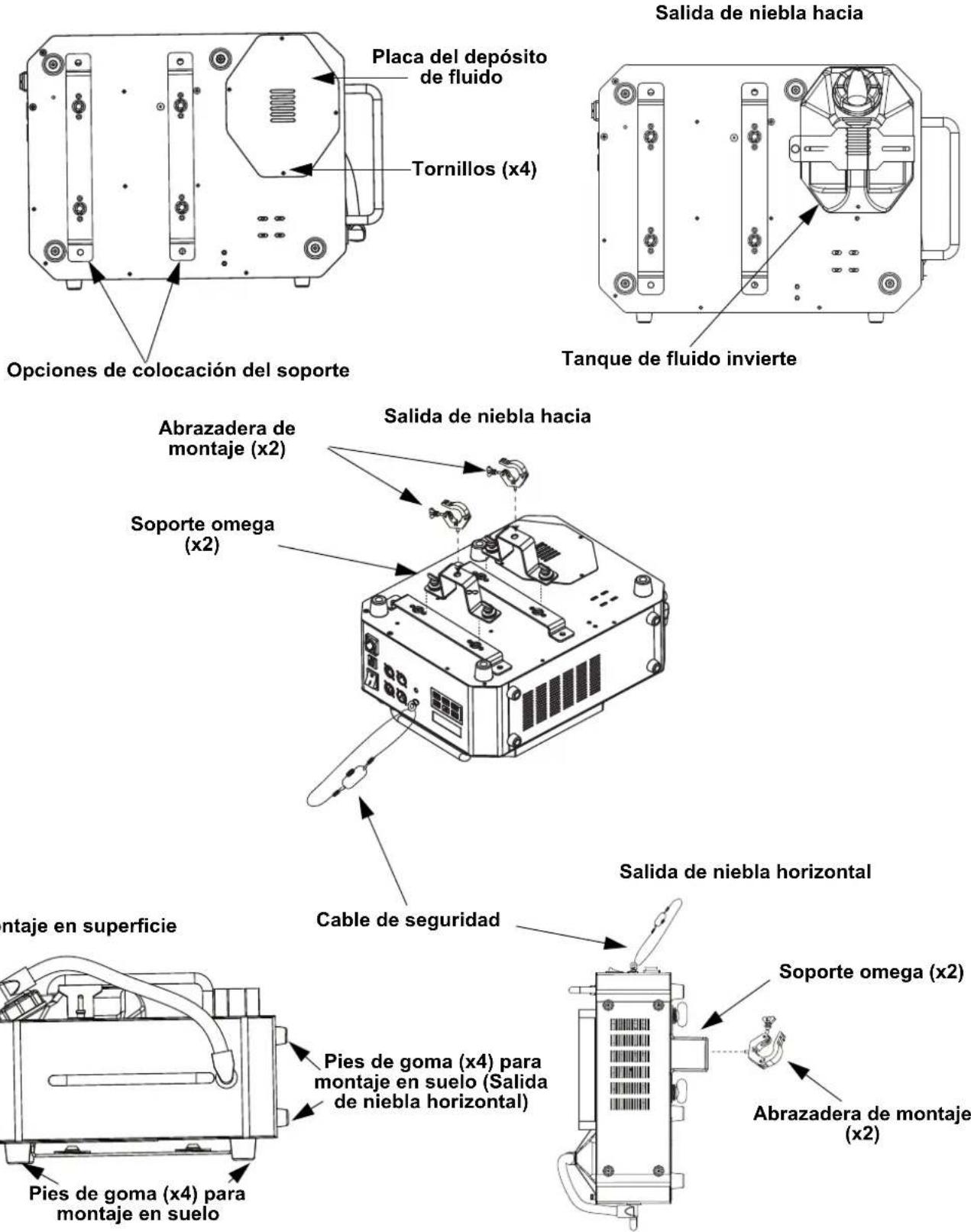 Chauvet Vesuvio II - Montaje - 1