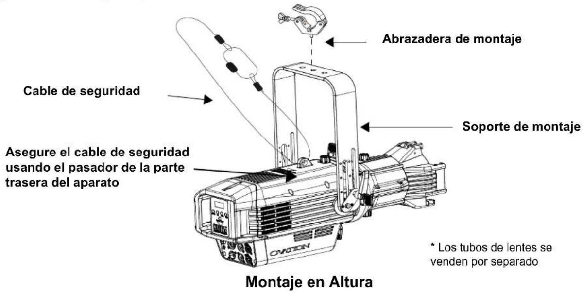 Chauvet Ovation Rêve E-3 - Diagrama de montaje del producto - 1