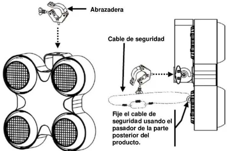 Chauvet STRIKE 4 - Diagrama de Montaje del Producto - 1