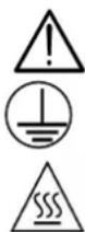MULTIMETRIX XA3052 - Symbols on the instrument - 1