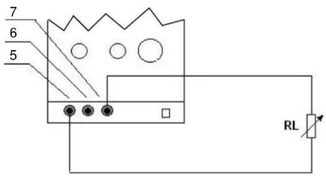 MULTIMETRIX XA3051 - Load connection - 1