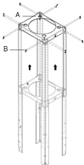 GE UVI7361SWSS - PASO 5: REALICE LA INSTALACIÓN EN EL SOPORTE SUPERIOR - 1