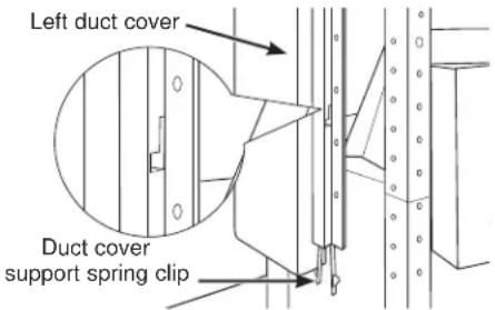 GE UVI7361SWSS - STEP 11: INSTALL DUCT COVERS - 1