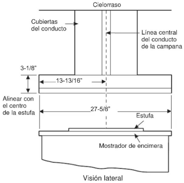 GE UVI7361SWSS - CONSTRUYA EL SOPORTE DEL CIELORRASO - 1