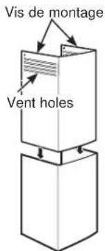 Vis de montage Vent holes