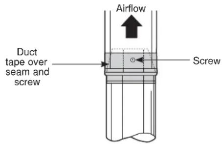 GE UVW7301SWSS - STEP 5: CONNECT DUCTWORK - 1
